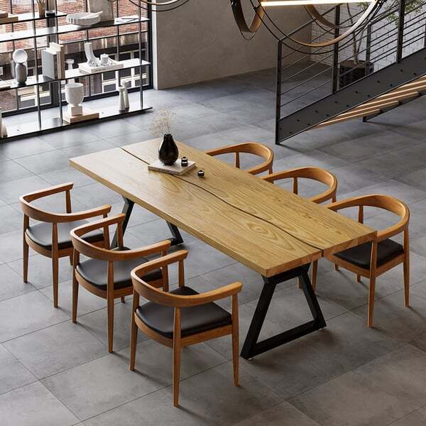 میز ناهار خوری فلزی یا چوبی؟