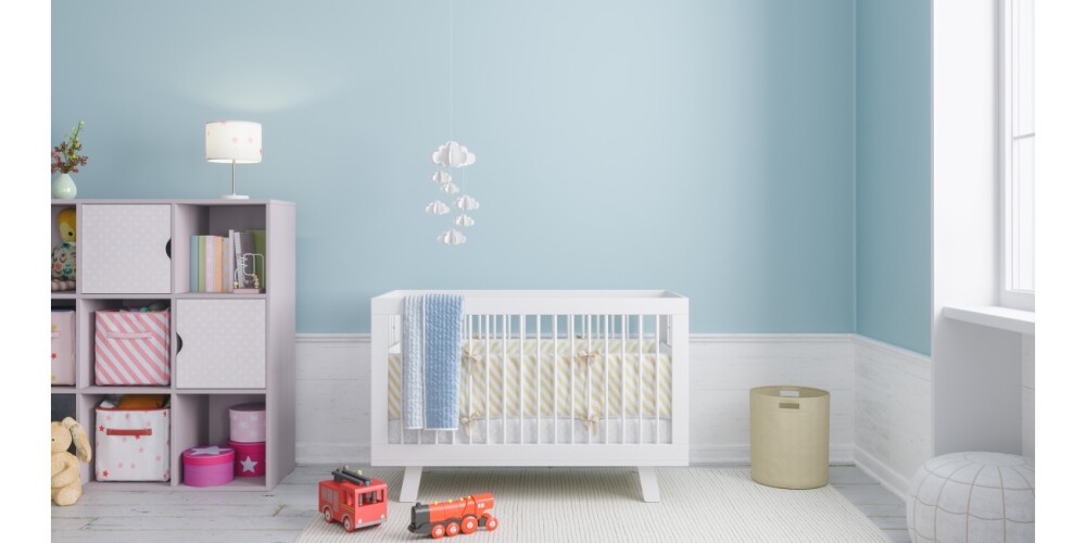 چه رنگی برای اتاق خواب نوزاد بهتر است ؟